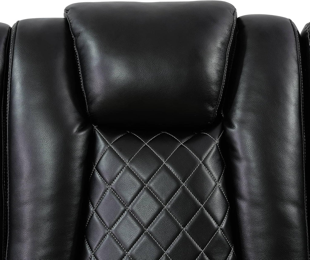 Max Power Recliner Living Room Set with LED for Living Room, Dormitory, Guest House, Playroom, Airbnb,Apartment