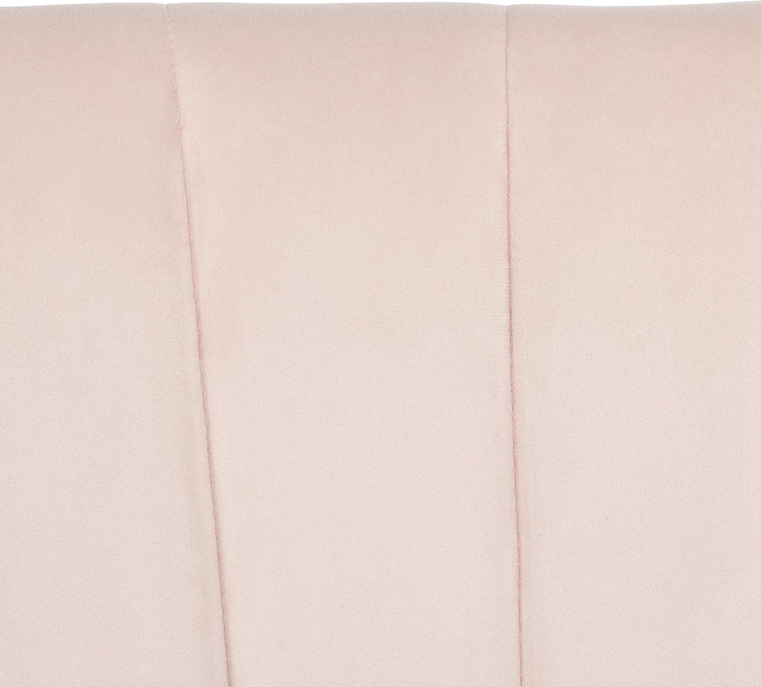 Safavieh Home June Retro Glam Blush Pink Velvet and Natural Accent Chair