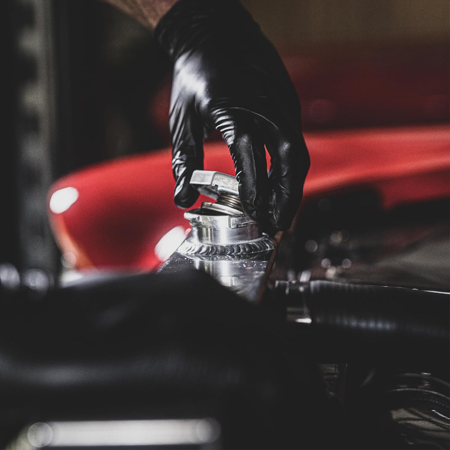 Grease Monkey Work Gloves, Men's Nitrile All Purpose Gloves with Grip for Construction, Safety, Mechanics, Touchscreen