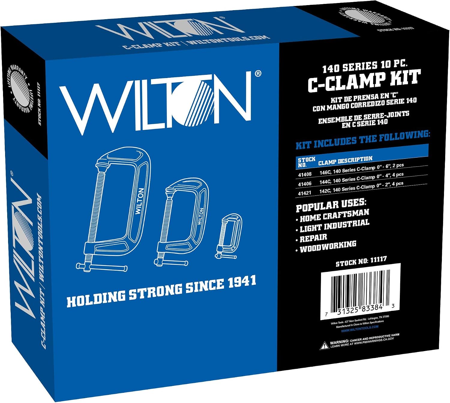 Wilton 140 Series Carriage C-Clamp Kit (11117)