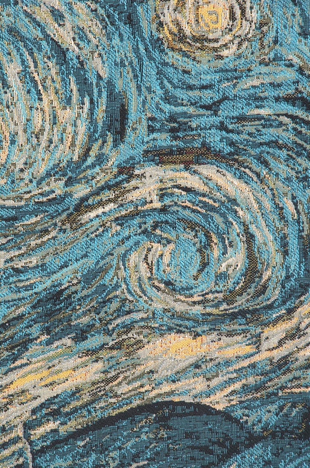 C Charlotte Home Furnishings Inc The Starry Night European Tapestry Wall Hanging | Viscose Cotton and Polyester Blend Wall Art | 26 in. x 34 in | Home Decor Accents | Inspired by Vincent Van Gogh
