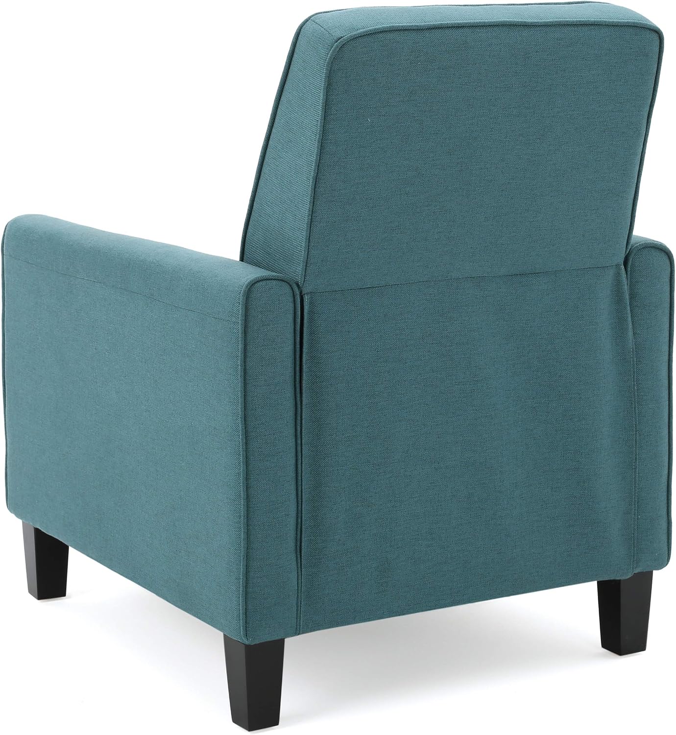 Christopher Knight Home Emmie Fabric Recliner (Set of 2), Dark Teal, Dark Brown
