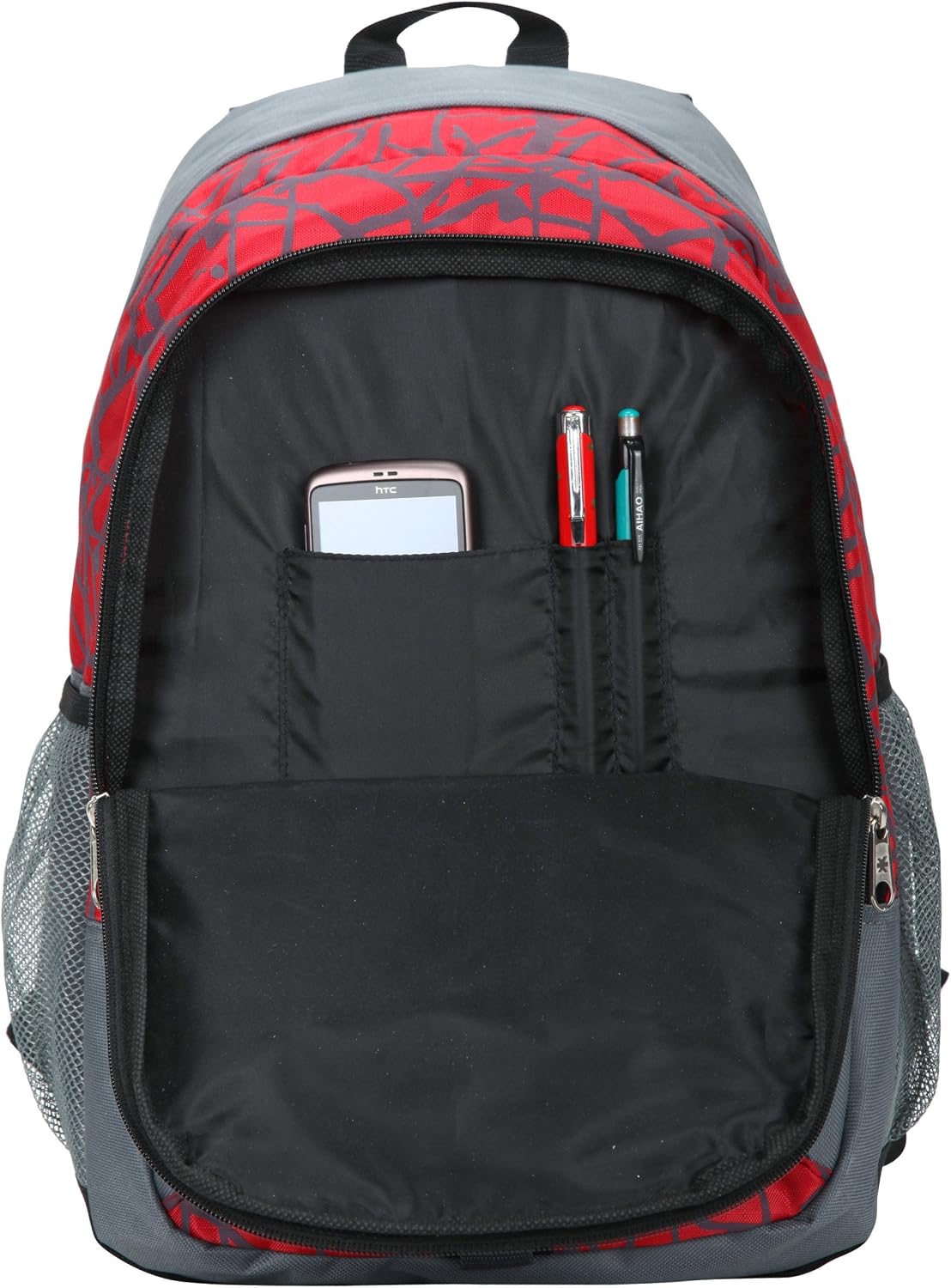 MGgear Bulk Pack of 20 Heavy Duty School Sports Travel Backpacks,18-Inch Bookbags for Boys & Girls, Wholesale Student Bags for School or Donation, Assorted Colors (Black, Red, Green, Navy Blue)