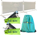 Mini Pickleball Net Set - Ultraportable, Fits in Backpack - 11-ft, 6-ft or 6-ft x 2-Pack Options, or 4-ft for Kids - Pickleball Net Portable Outdoor/Indoor Play - Sports Kit for Women, Men & Kids