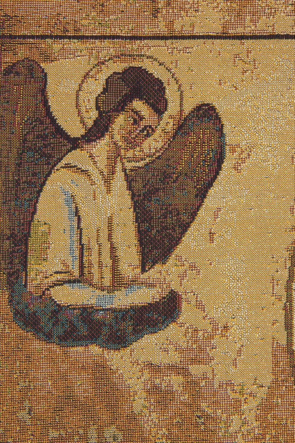 Charlotte Home Furnishings Inc. Greek Madonna Italian Tapestry Wall Hanging 26 X 17 Inch Viscose Cotton And Polyester Blend Wall Art Perfect For Home Decor And Wall Decor By Alberto Passini