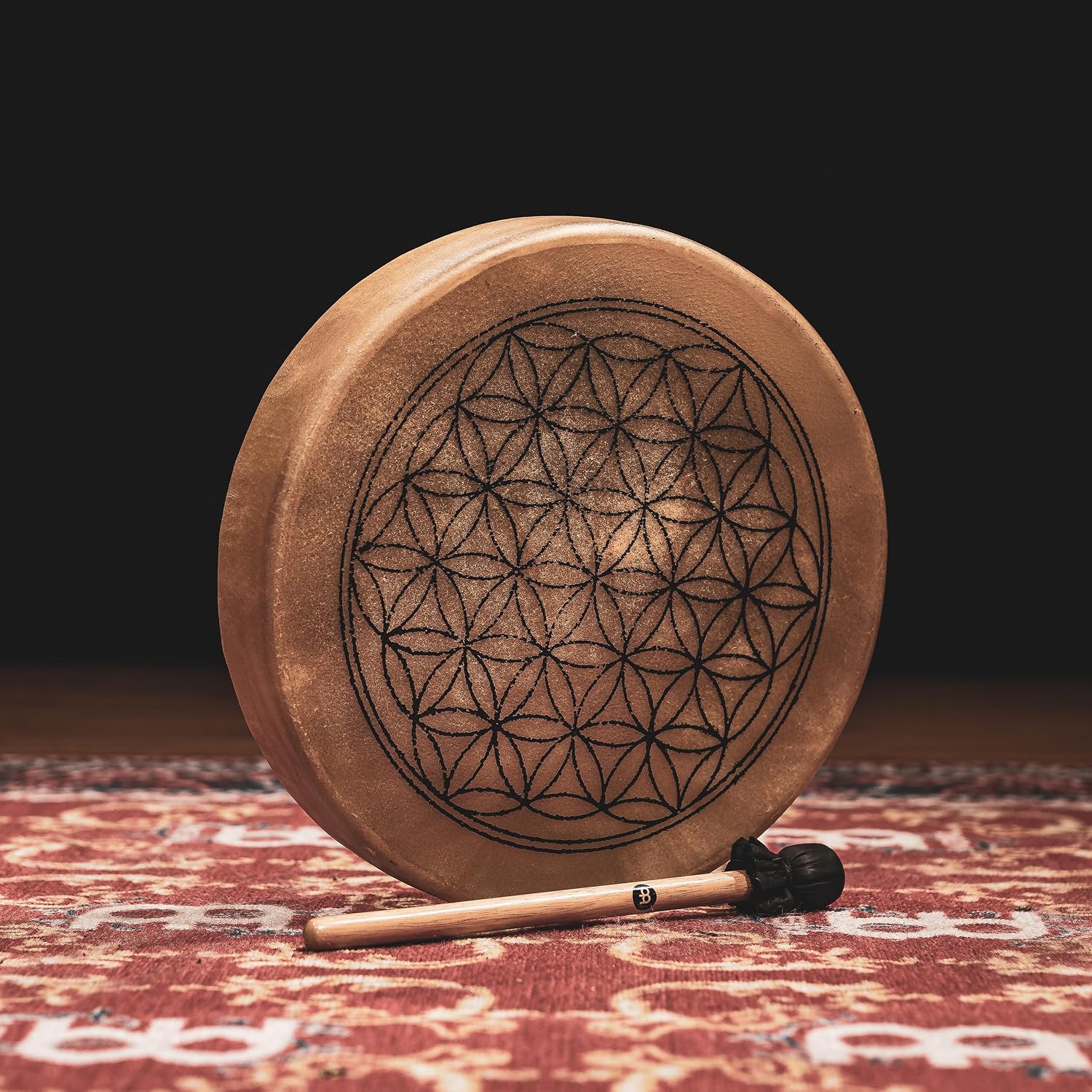 Meinl Sonic Energy 15' Native American Style Hoop Shaman Drum with Mallet For Meditation, Sound Healing Therapy, ASMR, Yoga