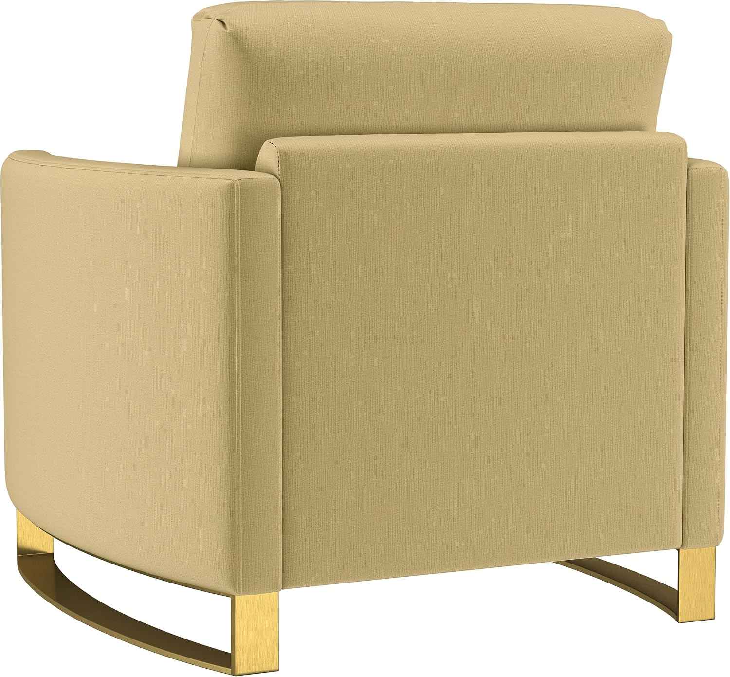 Coaster Home Furnishings - Corliss - Wood - Upholstered Accent Chair with Reversible Cushions, Curved Arms and Contemporary Style - Living Room - Camel - 508826
