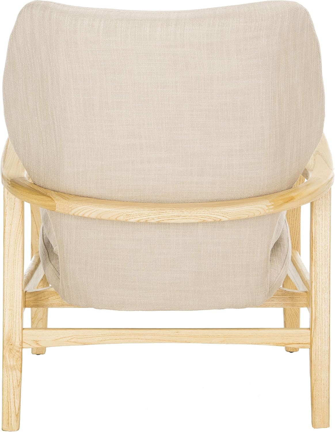 Safavieh Home Collection Tarly Burgundy and Natural Accent Chair