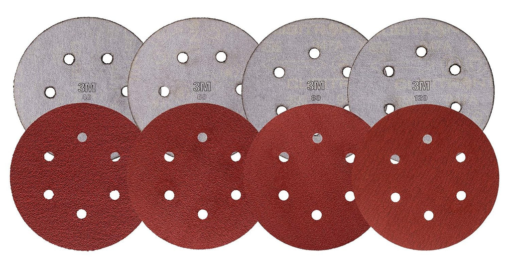 Cubitron Hookit 7447 PRO Disc, 5' x NH 5 HLS, A VFN, Aluminum Oxide, Maroon (Pack of 40)