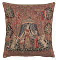 To My Sole Desire - Perfect Decorative Colorful Cotton Cushion Cover - Woven in Belgium - European Art Design Tapestry Cushion Pillow Case for Sofa Couch
