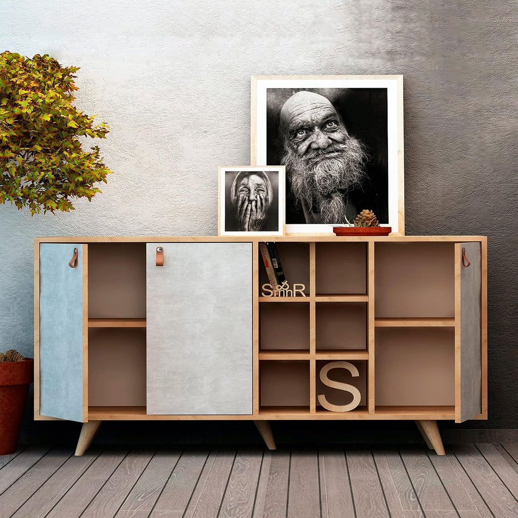 WELL HOME MOBILIARIO & DECORACIÓN White Oak Furniture with 100% Chipboard