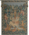 Charlotte Home Furnishings Licorne A La Fontaine Tapestry, 45 X 35 In | French Tapestry, Viscose Cotton And Polyester Blend, Wall Hanging, Wall Art