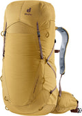 Deuter Aircontact Ultra 50 + 5L Lightweight Thru-Hiker Backpack for Backpacking & Long-Distance Hiking & Travel - Savanna-Raisin