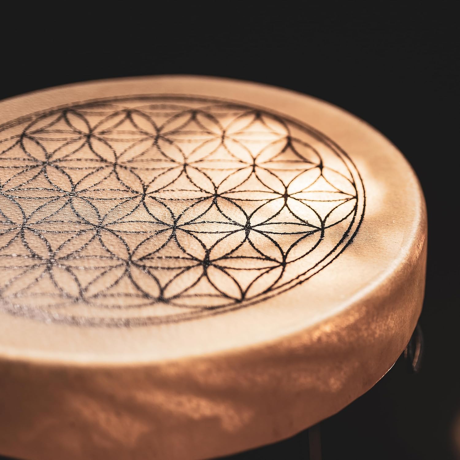 Meinl Sonic Energy 15' Native American Style Hoop Shaman Drum with Mallet For Meditation, Sound Healing Therapy, ASMR, Yoga