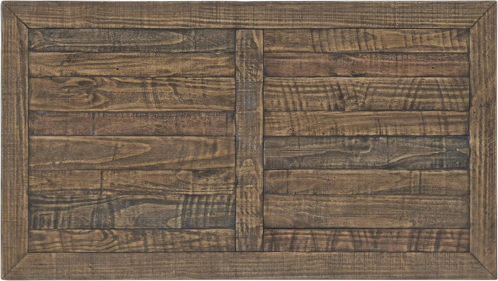 Martin Svensson Home Napa Coffee Table - Reclaimed Natural Finish - Farmhouse Style - Living Room Centerpiece