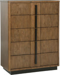 Coaster Home Furnishings Terrace Transitional Wood 5-Drawer Bedroom Chest of Drawers Chiffonier Clothing Storage Cabinet Bedroom Armoire Tall Dresser Organizer Unit Ash Brown 224905