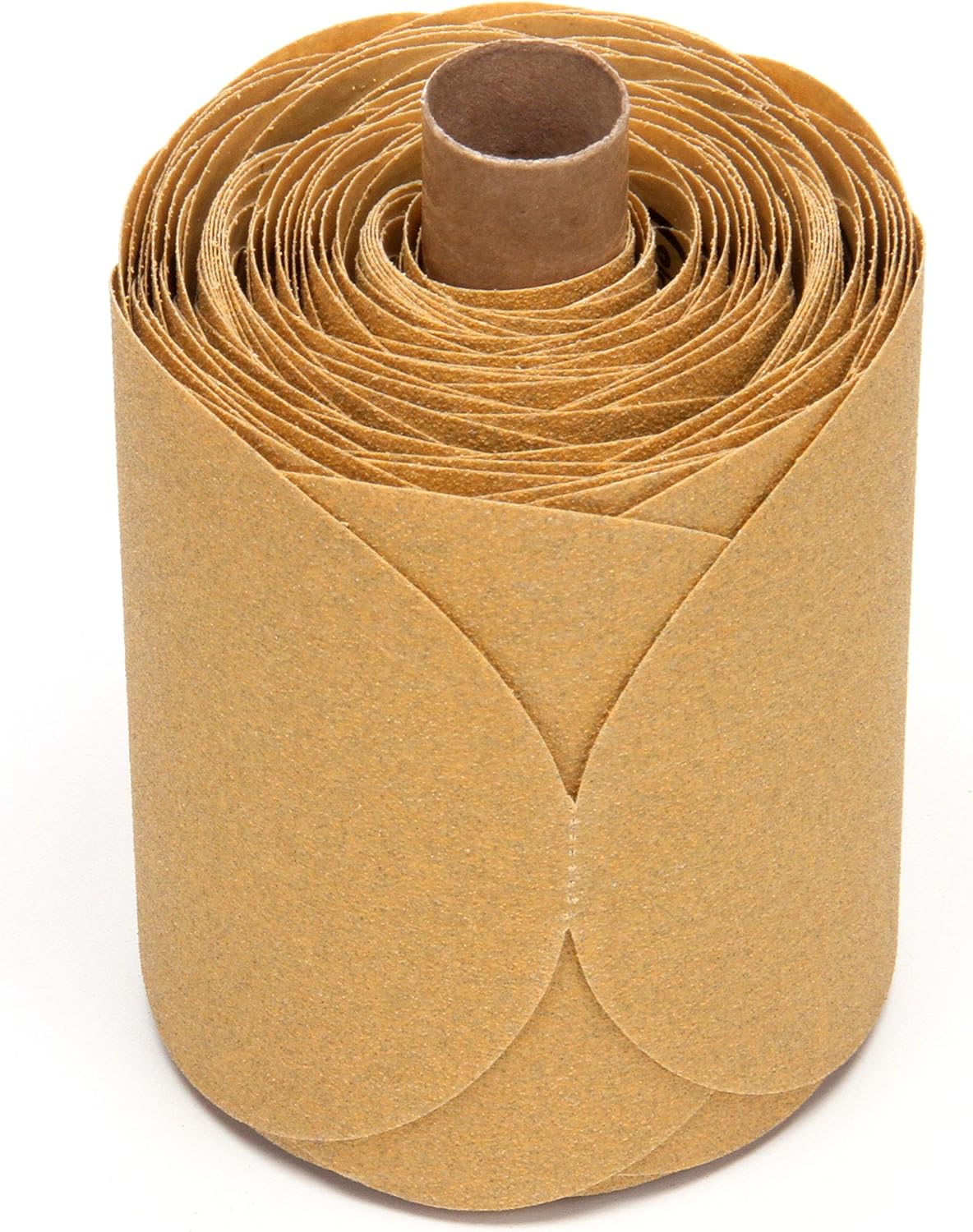 3M Stikit Gold Paper Disc Roll, 216U, 01432, 6 in, P500 Grade, 175 Discs Per Roll, Automotive Abrasive Disc
