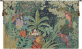 Charlotte Home Furnishings Inc. Jungle And Four Birds French Tapestry Wall Hanging, 20 x 30 Inch, Viscose Cotton and Polyester Blend Wall Art, Perfect For Home Decor, Wall Decor by Anne Leurent