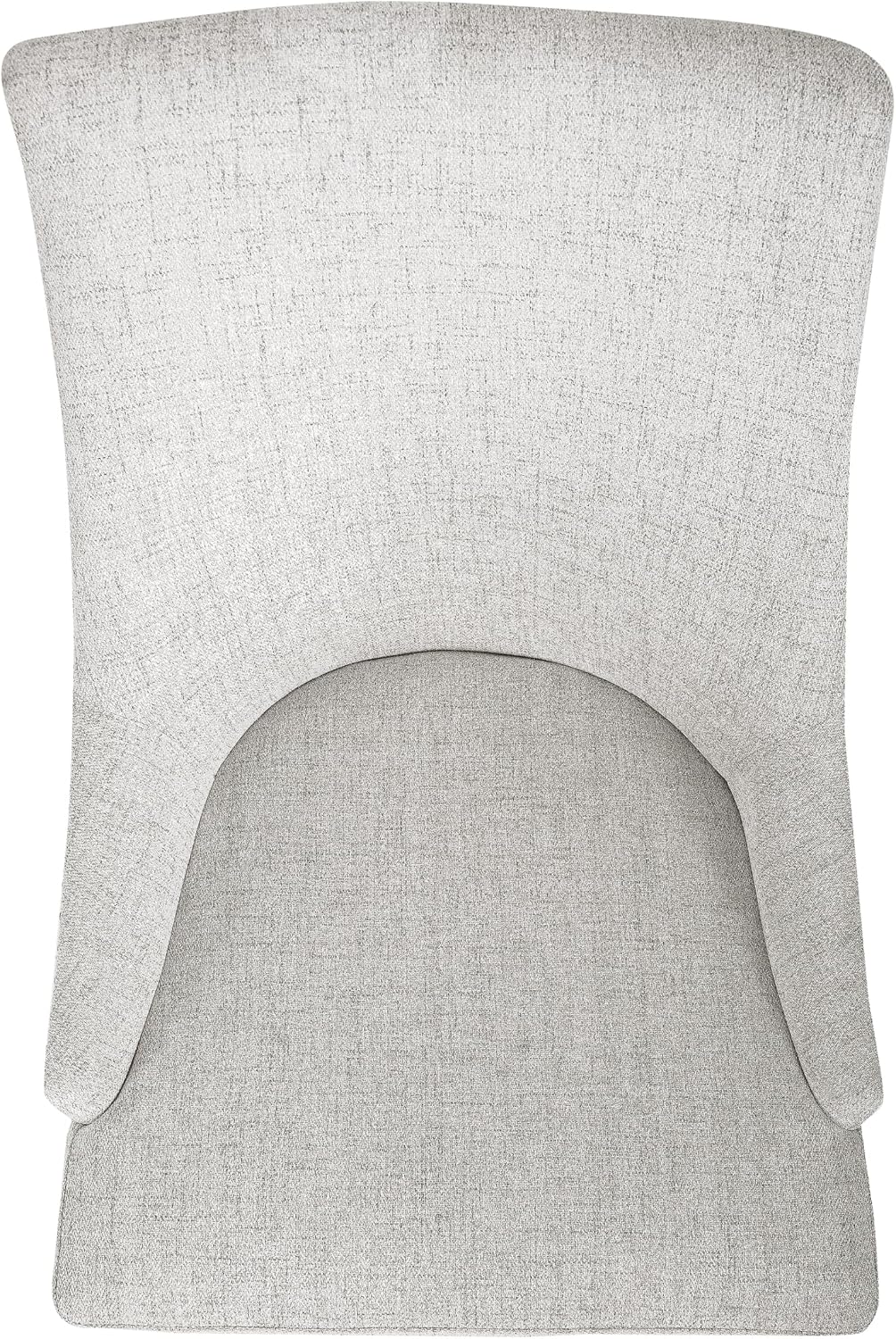 HomePop Home Decor | Upholstered Anywhere Dining Chair | Accent Chairs for Living Room & Bedroom | Decorative Home Furniture - Neutral Textured Solid (Single Pack)