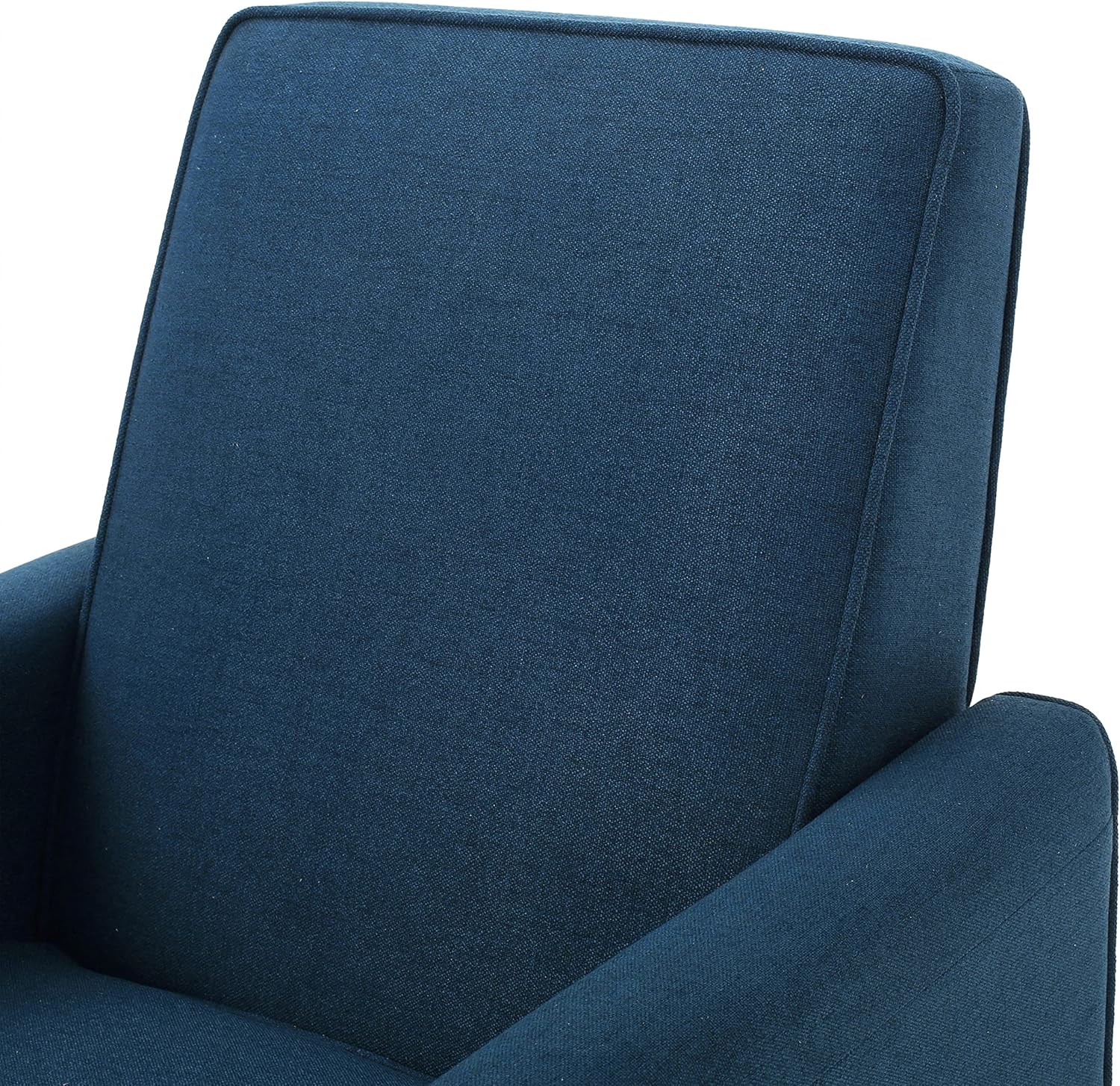 Christopher Knight Home Emmie Fabric Recliner (Set of 2), Navy Blue, Dark Brown