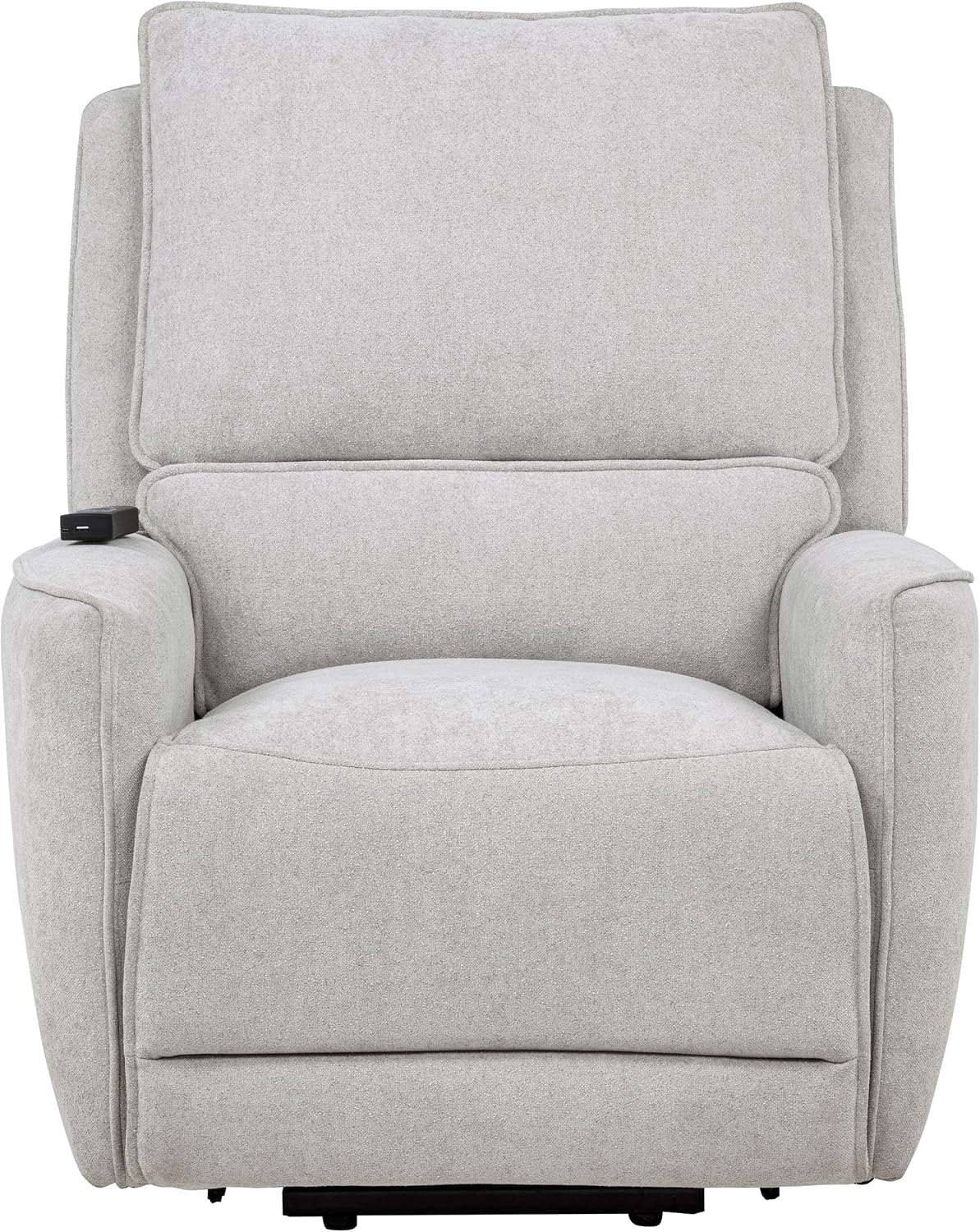 Coaster Home Furnishings - Sylmar - Dual Power Lift Recliner Chair with Adjustable Headrest, Wired Remote, Two USB Ports and Chenille Upholstery - Living Room - Dove Grey - 610524PP