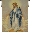 Charlotte Home Furnishings Inc. Madonna Miracolosa Italian Tapestry Wall Hanging 33 X 25 Inch Viscose Cotton And Polyester Blend Wall Art Italian Woven Perfect For Home Decor And Wall Decor