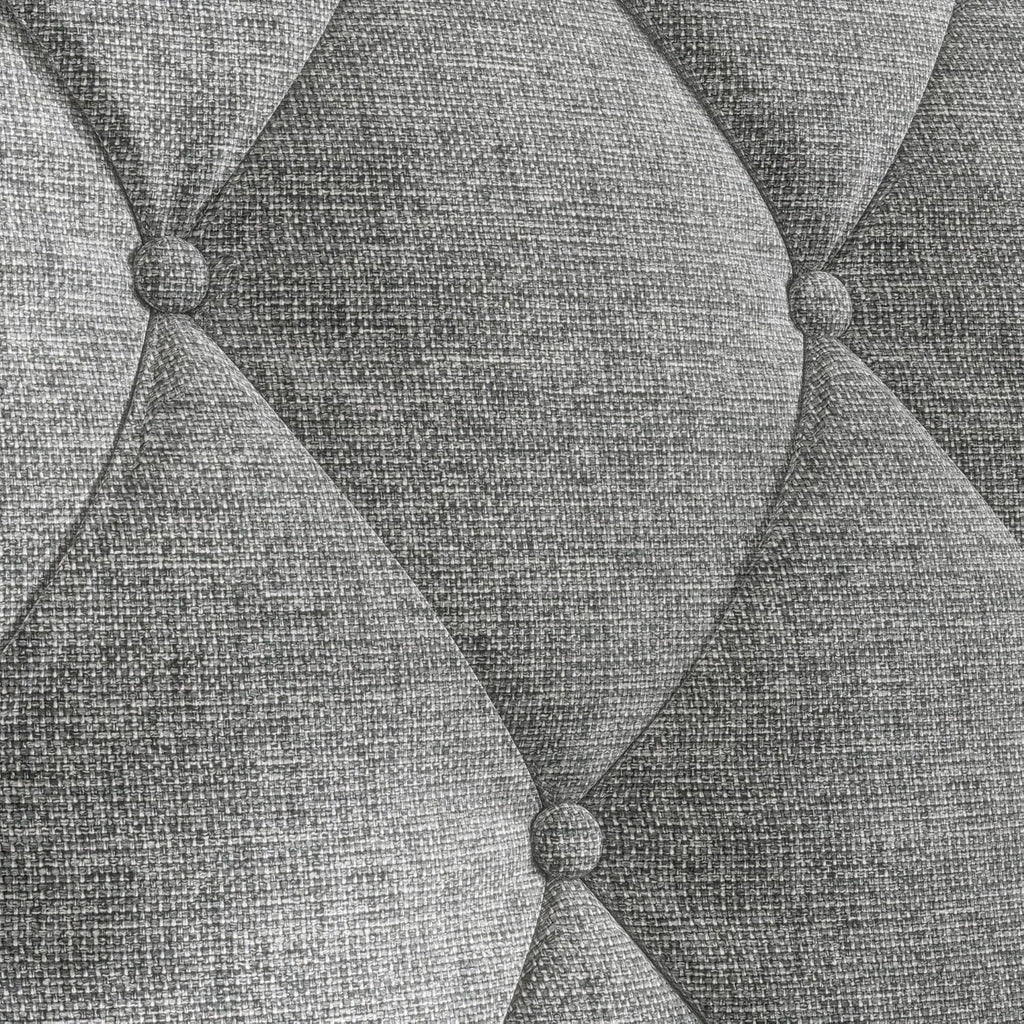 GDFStudio 78.75' 3-Seater Sofa, Button Tufted Backrest Big Comfy Couch with Plush Cushions, Mid Century Modern Couches Home Living Room Sofa, Upholstered Sofas & Couches for Apartment Bedroom, Grey