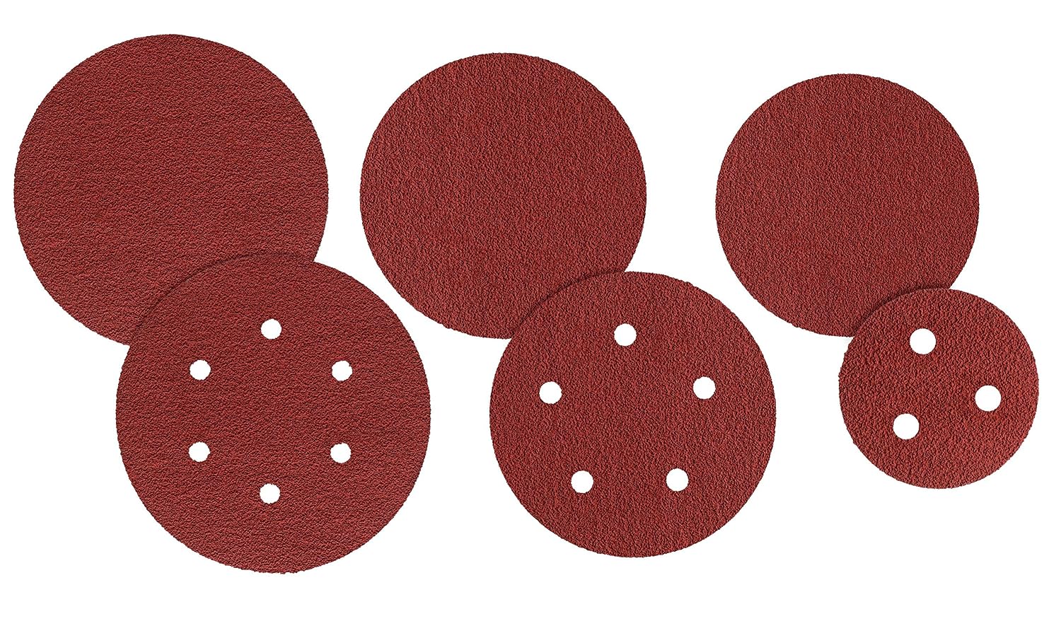 Cubitron Hookit 7447 PRO Disc, 5' x NH 5 HLS, A VFN, Aluminum Oxide, Maroon (Pack of 40)