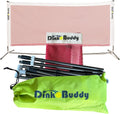 Mini Pickleball Net Set - Ultraportable, Fits in Backpack - 11-ft, 6-ft or 6-ft x 2-Pack Options, or 4-ft for Kids - Pickleball Net Portable Outdoor/Indoor Play - Sports Kit for Women, Men & Kids