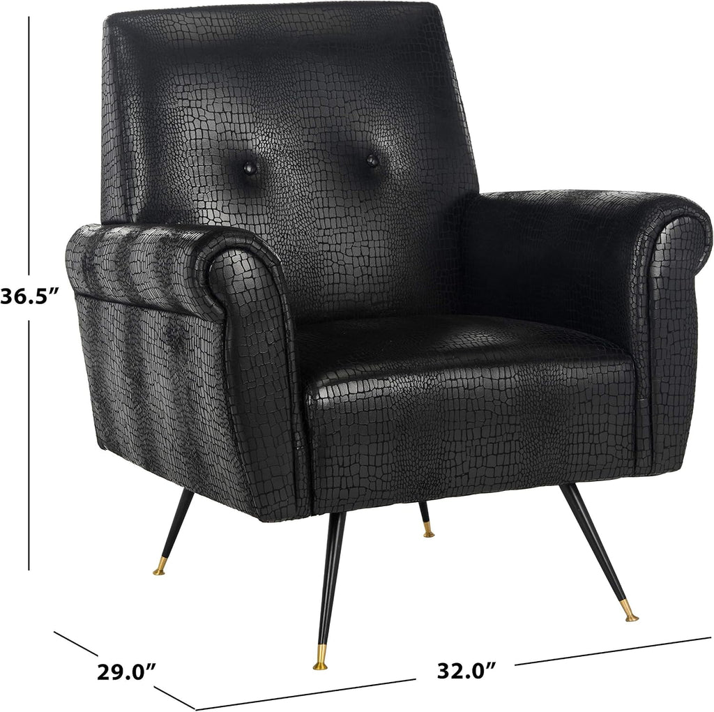 Safavieh Accent Chair, Normal, Black