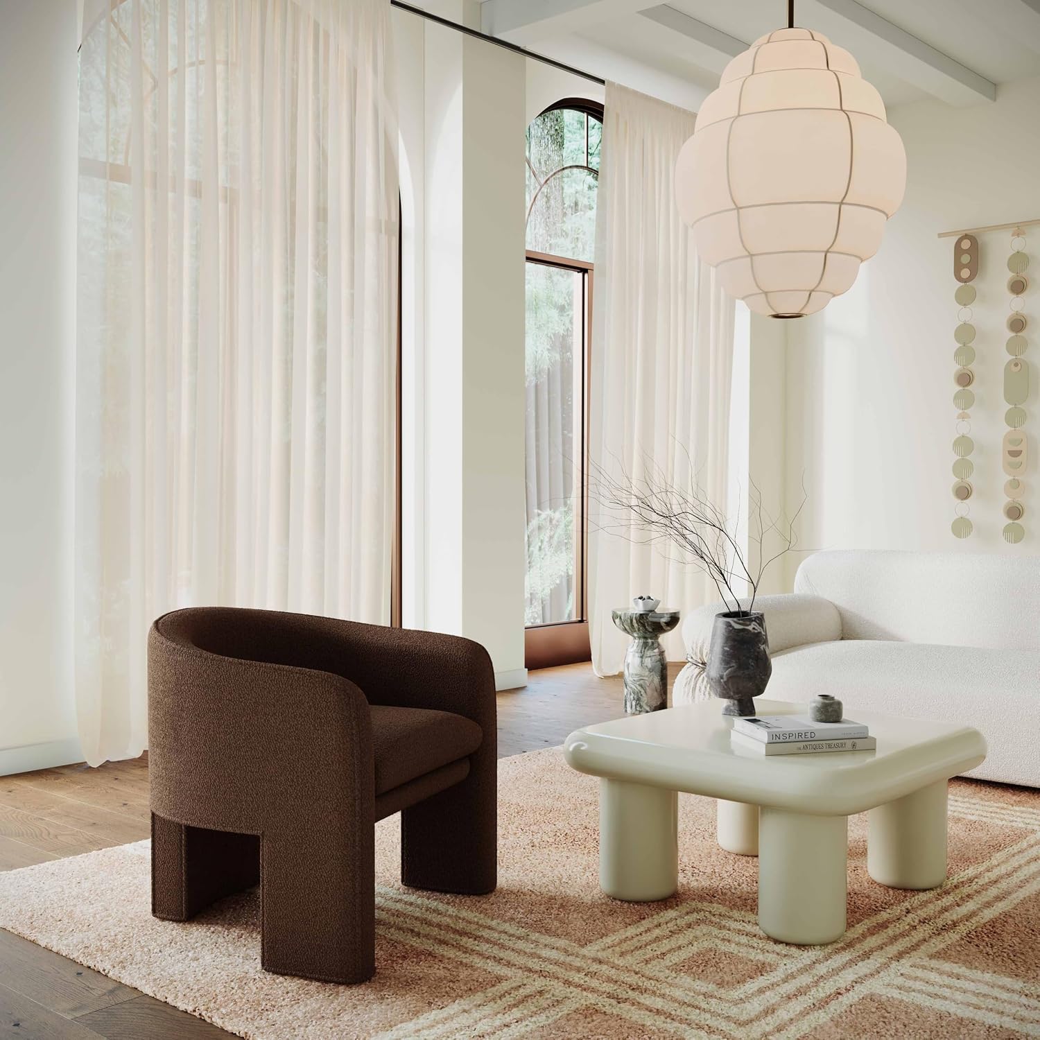 Tov Furniture Memphis Cream Coffee Table