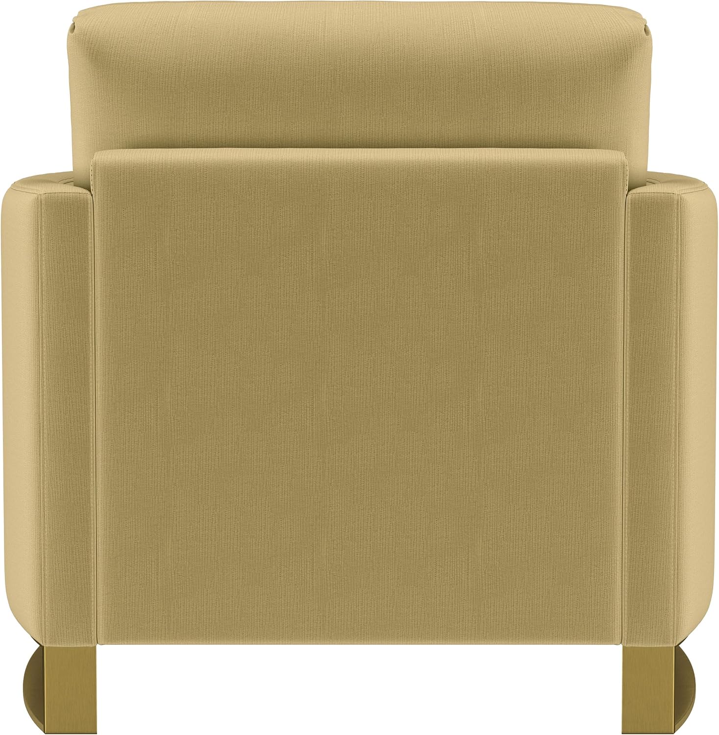 Coaster Home Furnishings - Corliss - Wood - Upholstered Accent Chair with Reversible Cushions, Curved Arms and Contemporary Style - Living Room - Camel - 508826