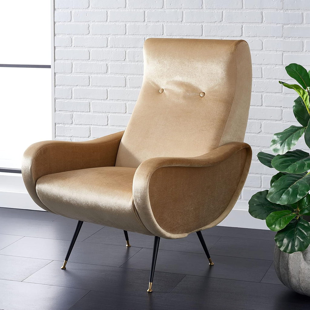 Safavieh Accent Chair, Normal, Camel