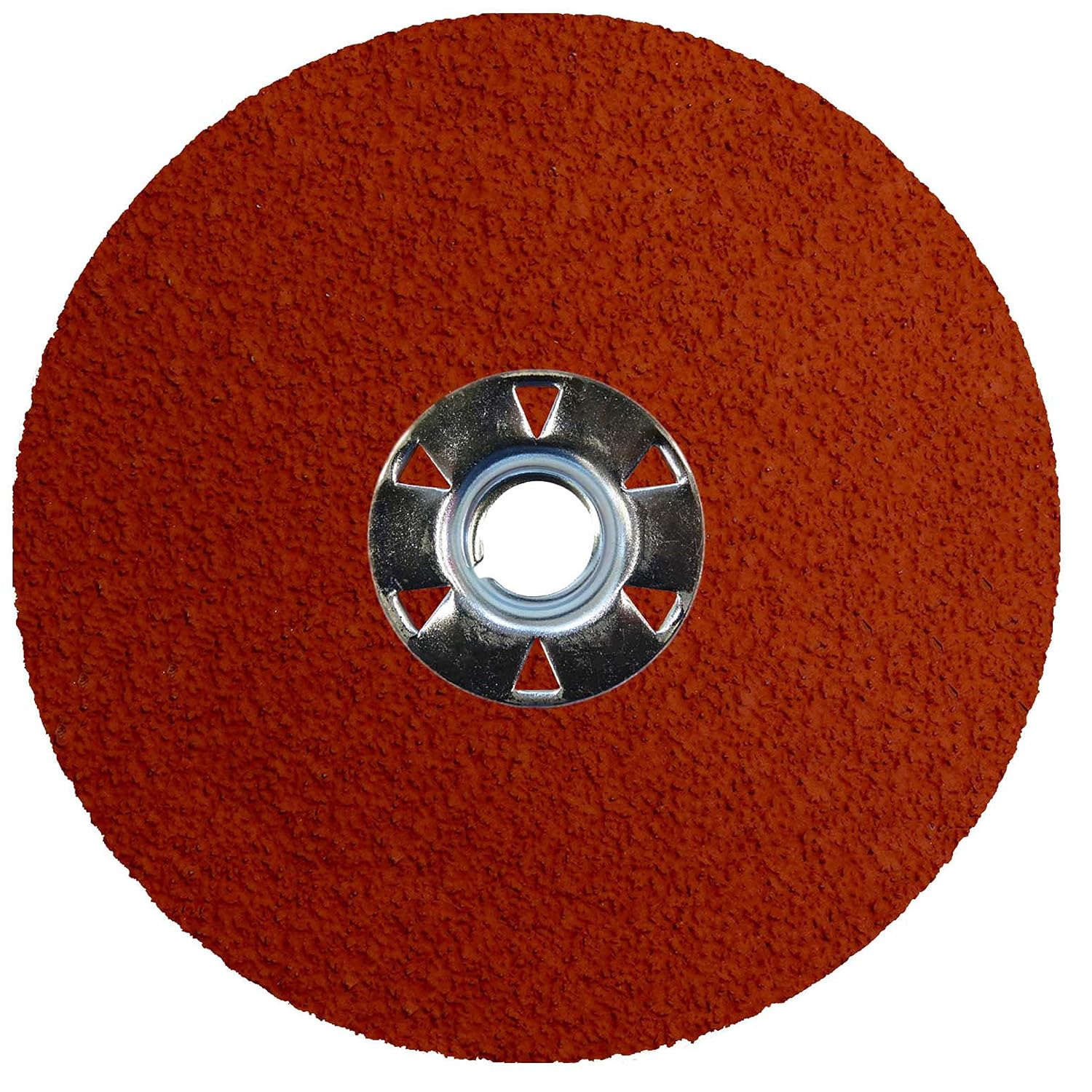 Weiler 69888 Tiger Ceramic Alumina Resin Fiber Sanding & Grinding Disc, 5' Diameter, 36 Grit, 5/8' - 11 Hub (Pack of 25)