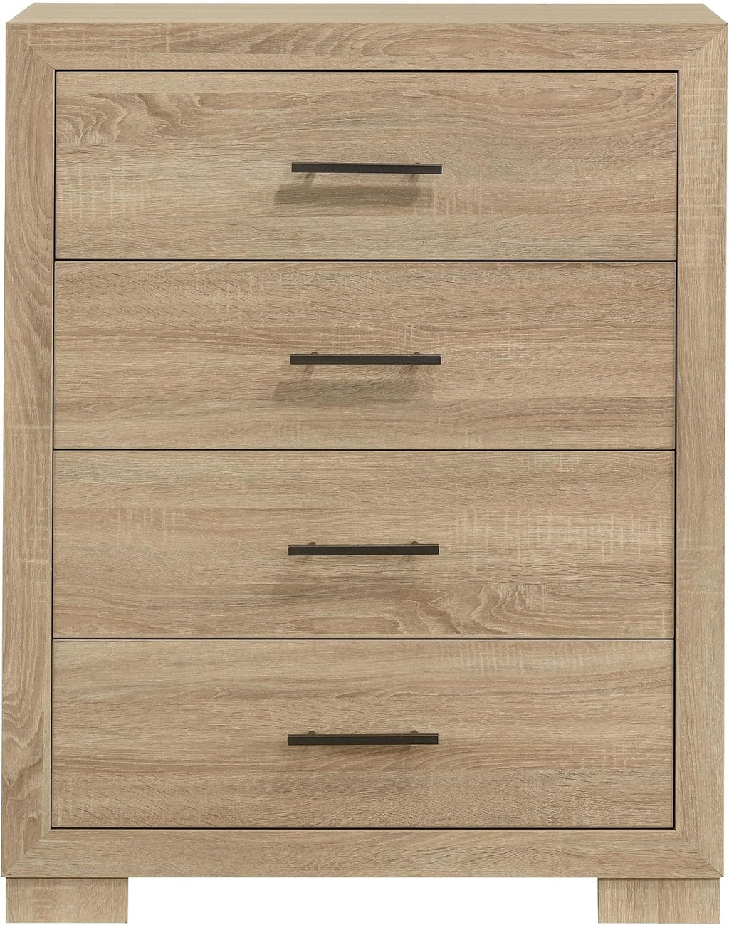 Coaster Home Furnishings - Arielle - Wood - 4-Drawer Chest with English Dovetail Joinery, Bar Pull Handles and Transitional Design - Bedroom - Light Oak - 223115