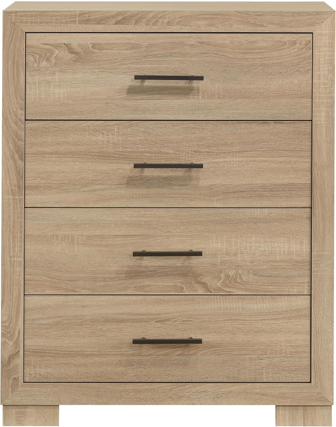 Coaster Home Furnishings - Arielle - Wood - 4-Drawer Chest with English Dovetail Joinery, Bar Pull Handles and Transitional Design - Bedroom - Light Oak - 223115