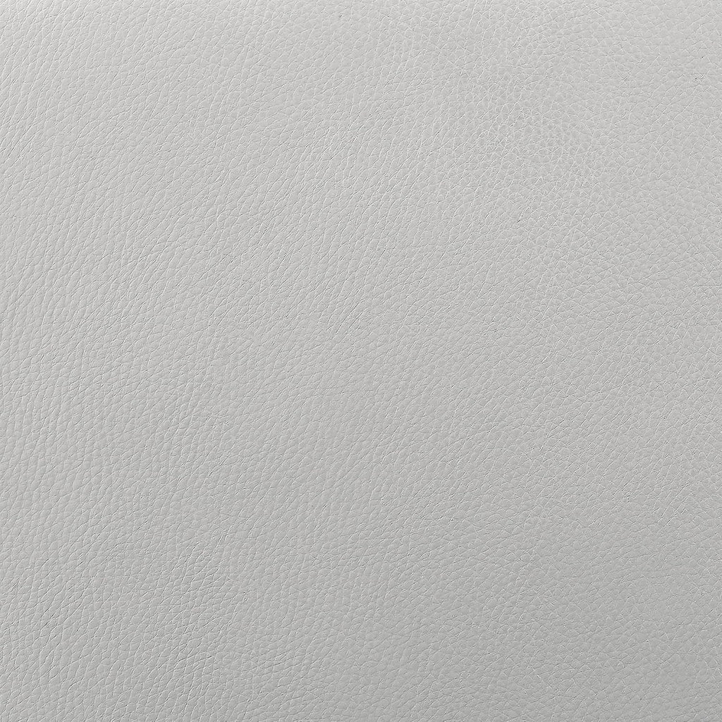 Armen Living Desi Contemporary Leather Swivel Living Room Accent Chair, 32' Wide, Dove Gray,LCDSCHDV
