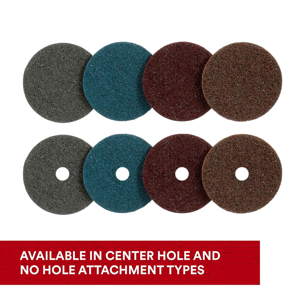 Scotch-Brite Surface Conditioning Disc, 5 in x NH A MED, 50 per case
