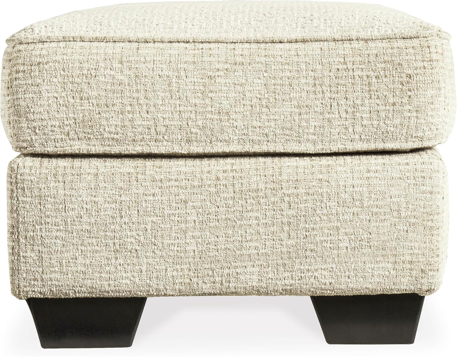 Signature Design by Ashley Monaghan Classic Upholstered Ottoman, Beige