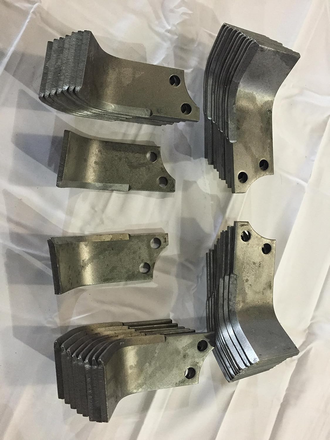 Complete Set of Tiller tines for Toro Dingo Tiller pn 104-2043 and 104-2044
