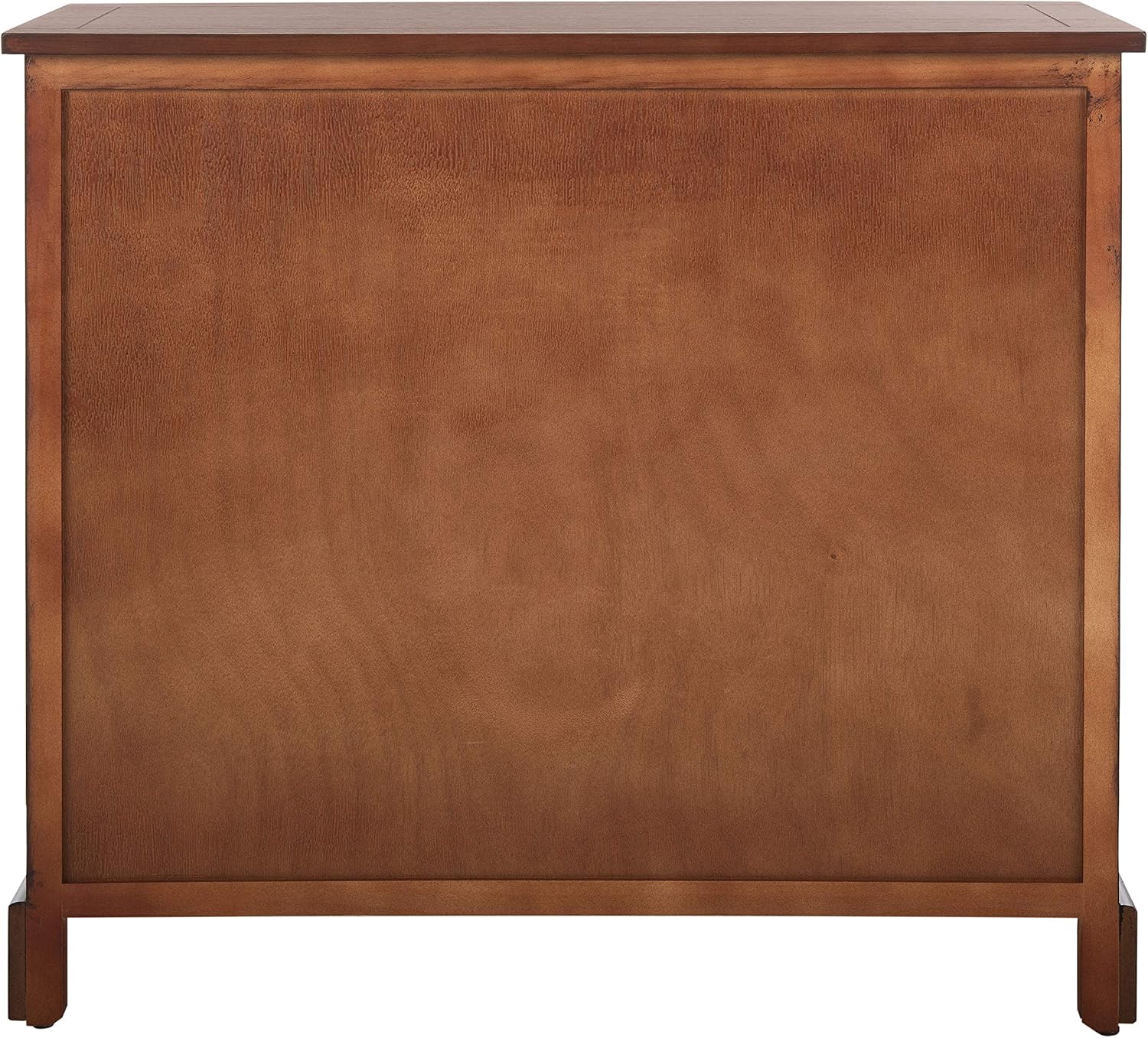 SAFAVIEH Furniture - Herman 2-Drawer Storage Unit - Dark Cherry - Solid Wood - Classic Storage Design - Ideal for Living Room, Entryway, Home Office, 29'W x 13'D x 27.5'H - Fully Assembled (AMH5702D)