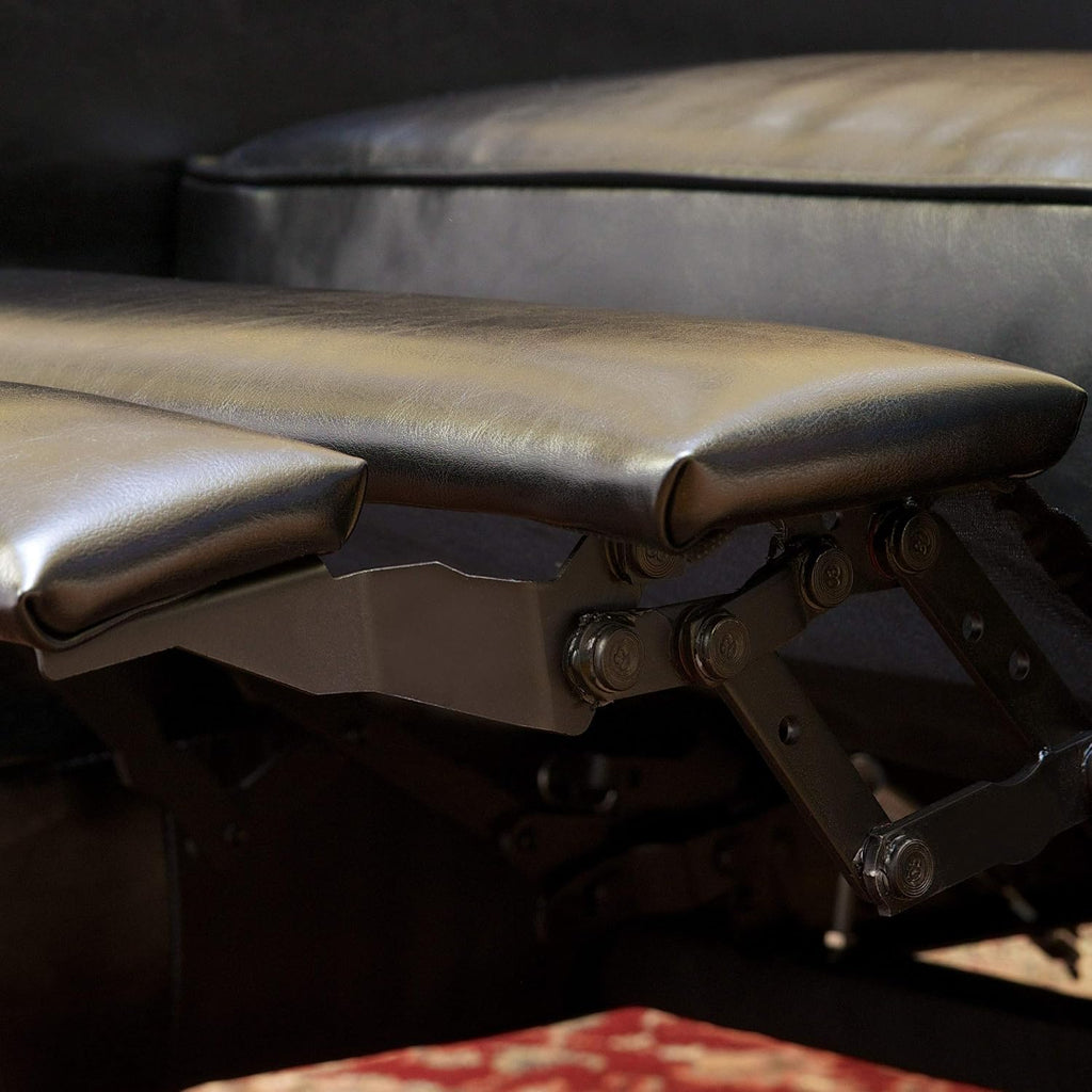 GDFStudio Lucas Space-Saving Leather Recliner | Perfect for Home or Office | Ideal Furnishing Option for Smaller Living Spaces