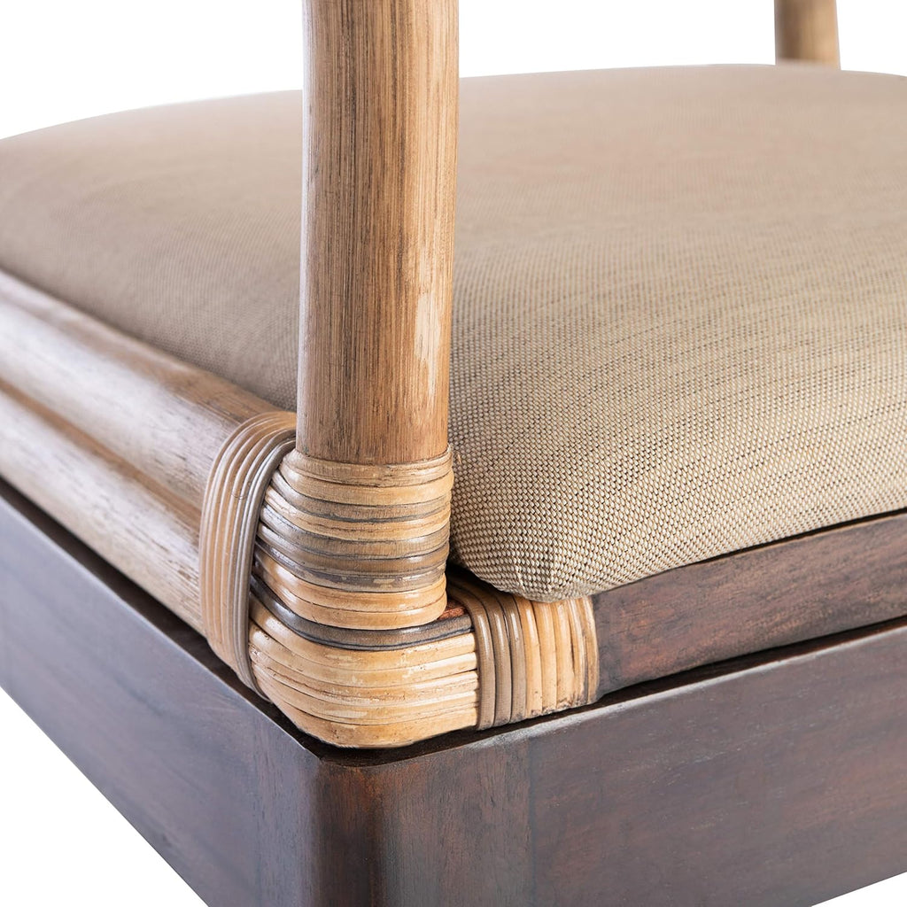SAFAVIEH Home Collection Carlo Arm Chair, Honey