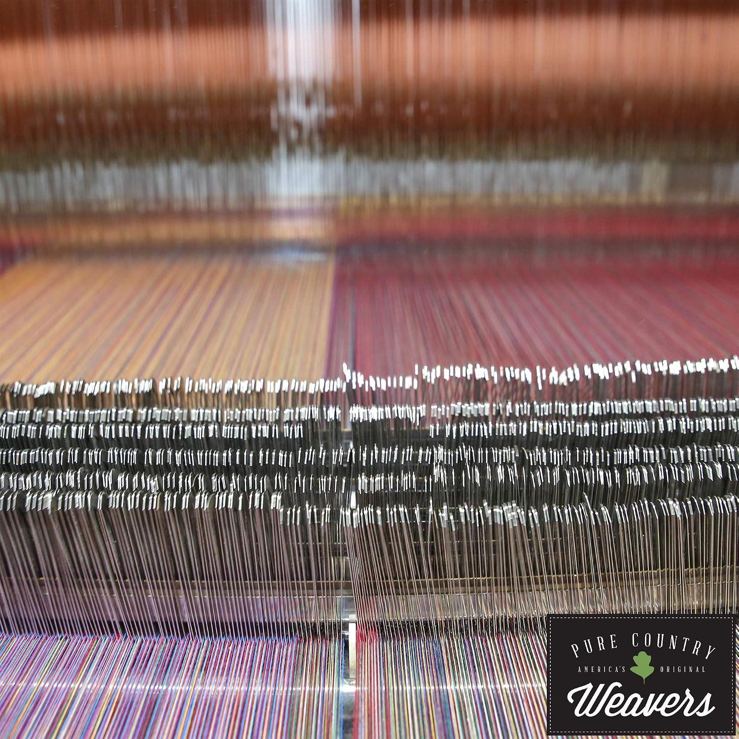 Along the Garden Path by Alix Stefan | Woven Tapestry Wall Art Hanging | Blooming Flowers Nature Trail Artwork | 100% Cotton USA Size 68x53