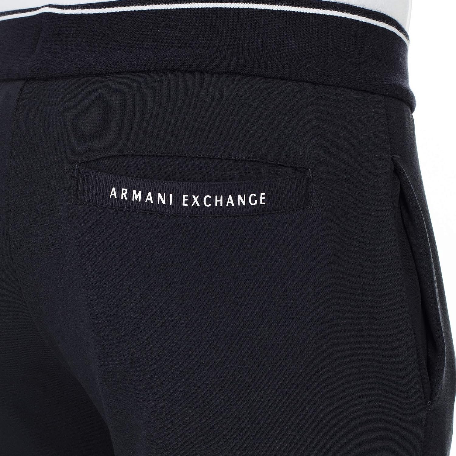 Armani Exchange mens A|x Armani Exchange Men's Logo Zipper Full Zip Hooded Sweatshirt