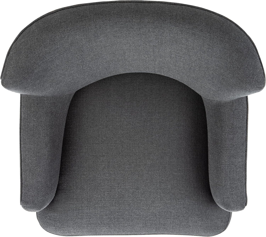 SAFAVIEH Home Collection Delfino Dark Grey/Natural Accent Chair