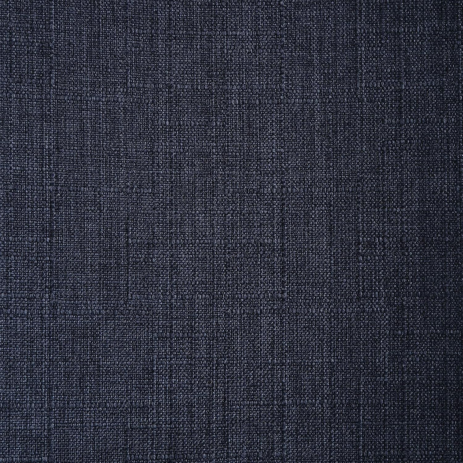 OSP Home Furnishings Palmer Mid-Century Modern Dining Accent Chair 2-Pack, Navy