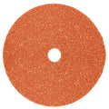 3M Fibre Disc 987C - 36+ Grit Metal Grinding Disc - Ceramic Precision Shaped Grain - For Angle Grinders - 5' x 7/8' Center Hole (Pack of 25)