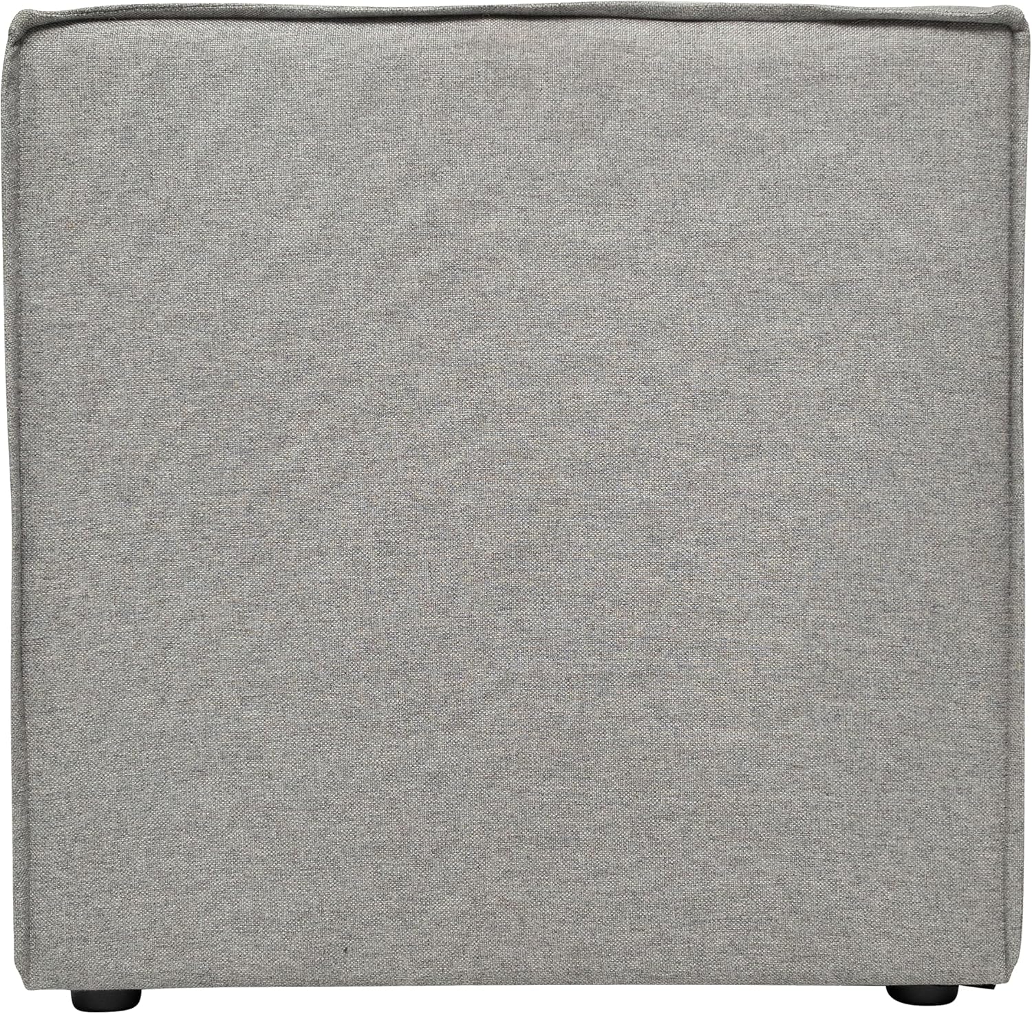 Flash Furniture Bridgetown Fabric Middle Chair Module for Sectional Sofa, Customizable Modular Couch Armless Middle Seat, Gray